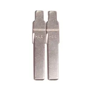 VW key blade, type 86 blank, with central groove 10pcs