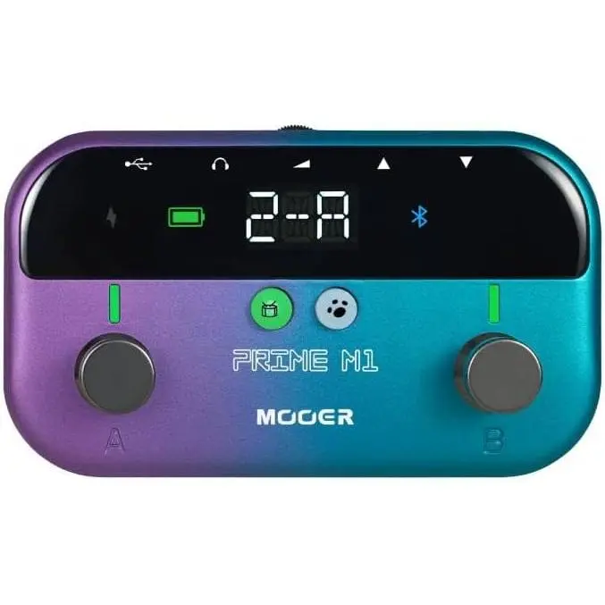 MOOER Prime M1 Intelligent Multi-Effects Processor Music Equipment with AI-Preset Effect Pedal