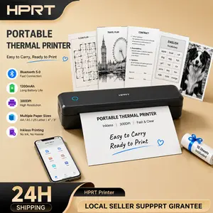 Inkless Bluetooth Portable Printer, Wireless Thermal Printer for Travel Home Office School, No Ink Needed, Compatible with iOS Android Laptops, Supports Full-Size 8.5"x11" US Letter & A4 Prints