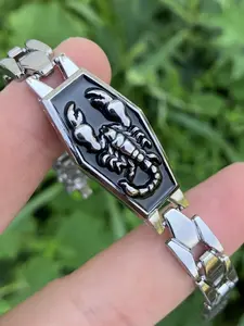 Punk Style Scorpion Design Cuff Bangle, Fashionable Jewelry for Party, Daily Clothing Decor, Trendy All-match & Exquisite Jewelry for Birthday Gift, Styling, Jewellery, Accessories