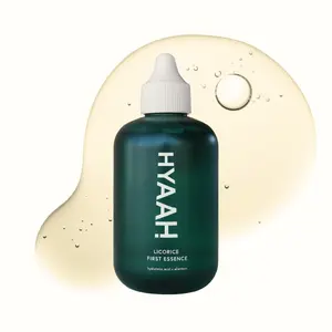 [Hyaah] Licorice First Essence - Korean Hydrating Toner - Licorice Extract, Hyaluronic Acid and Allantoin - Soothing for Sensitive Skin - Alcohol Free for Sensitive Skin