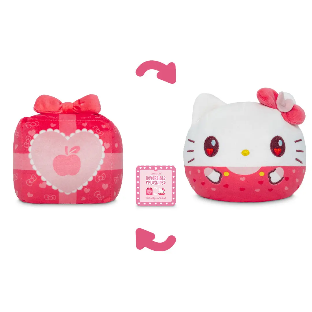 Valentine Present Hello Kitty 4" Reversible Plushie Valentine Present Hello Kitty 4" Reversible Plushie