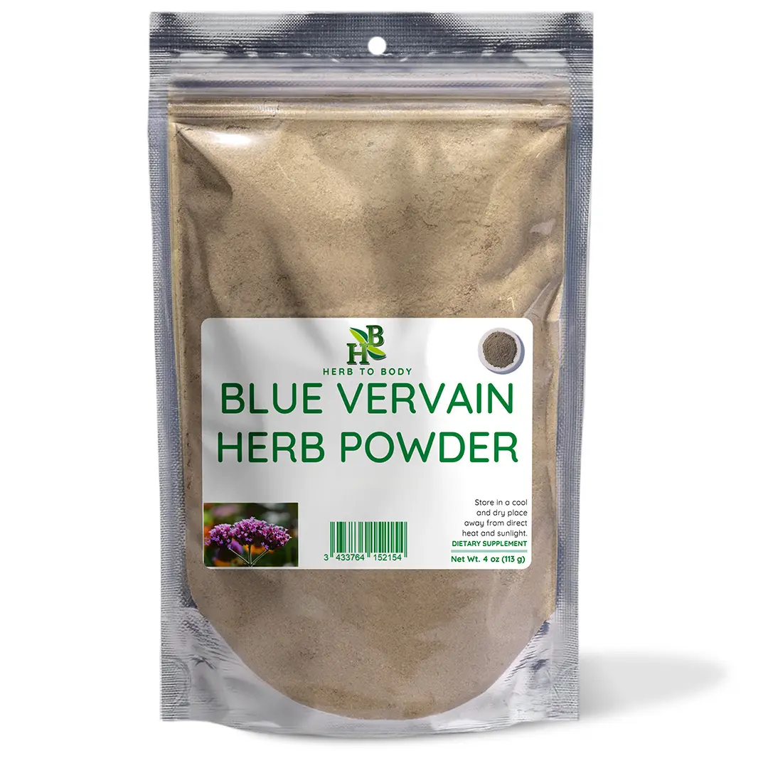 Blue Vervain Herb Powder - 4oz | Herb To Body