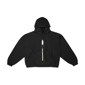 Kanye West DONDA 2 Lit Match Hoodie Black (men) by StockX