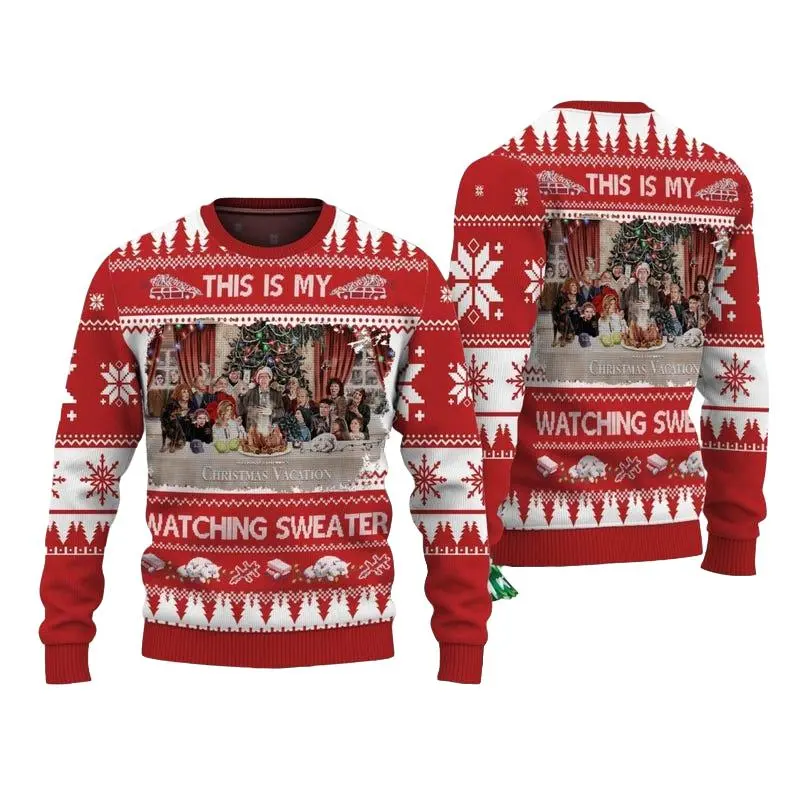 National Lampoons Christmas Vacation Ugly Sweater, Griswold Ugly Xmas Sweater, Vintage Christmas Movie Sweater, Family Xmas Gift