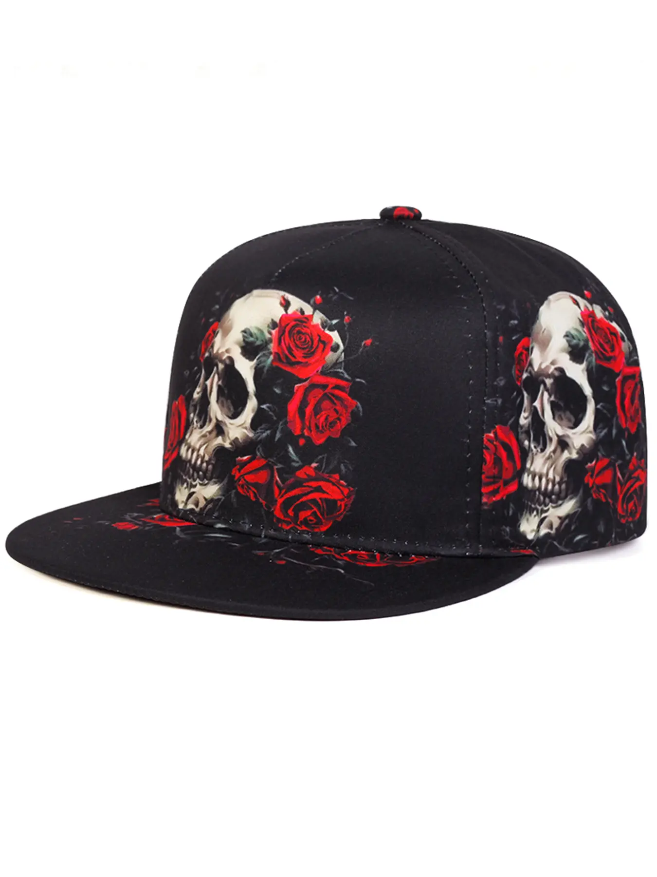 2025 Fashion Baseball Cap Adjustable Printed Skeleton Skull Caps Men's Street Hip Hop Casual Hat Women's Outdoor Leisure Sports Sunshade Hat, Adjustable Streetwear Headwear Hat Adjustable Casual Hats