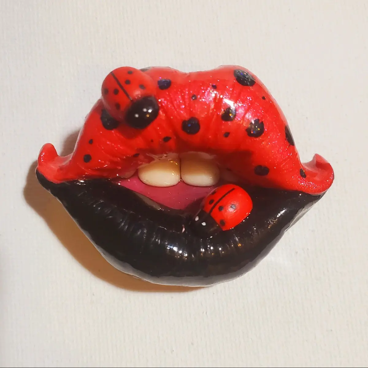 Ladybug Brooch