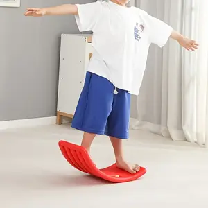 Kids Sensory Balance Board - Lightweight Banana Design for Ages 3-5, Indoor/ Outdoor Motor Skills & Coordination Training, Durable & Safe, Perfect Christmas, Halloween & Birthday Gift - Supports Up to 55.12LB