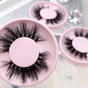 Super> 4D Fluffy Mink Eyelash Wholesale - 25mm Dramatic Long 3D Mink Eyelashes Cruelty - Cosmetic, Makeup Eyelashes Extensions