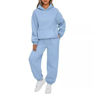 New for Autumn/Winter 2025: Women’s Casual Two-Piece Set C loose hoodie and pants sportswear set (women's sportswear in stock)