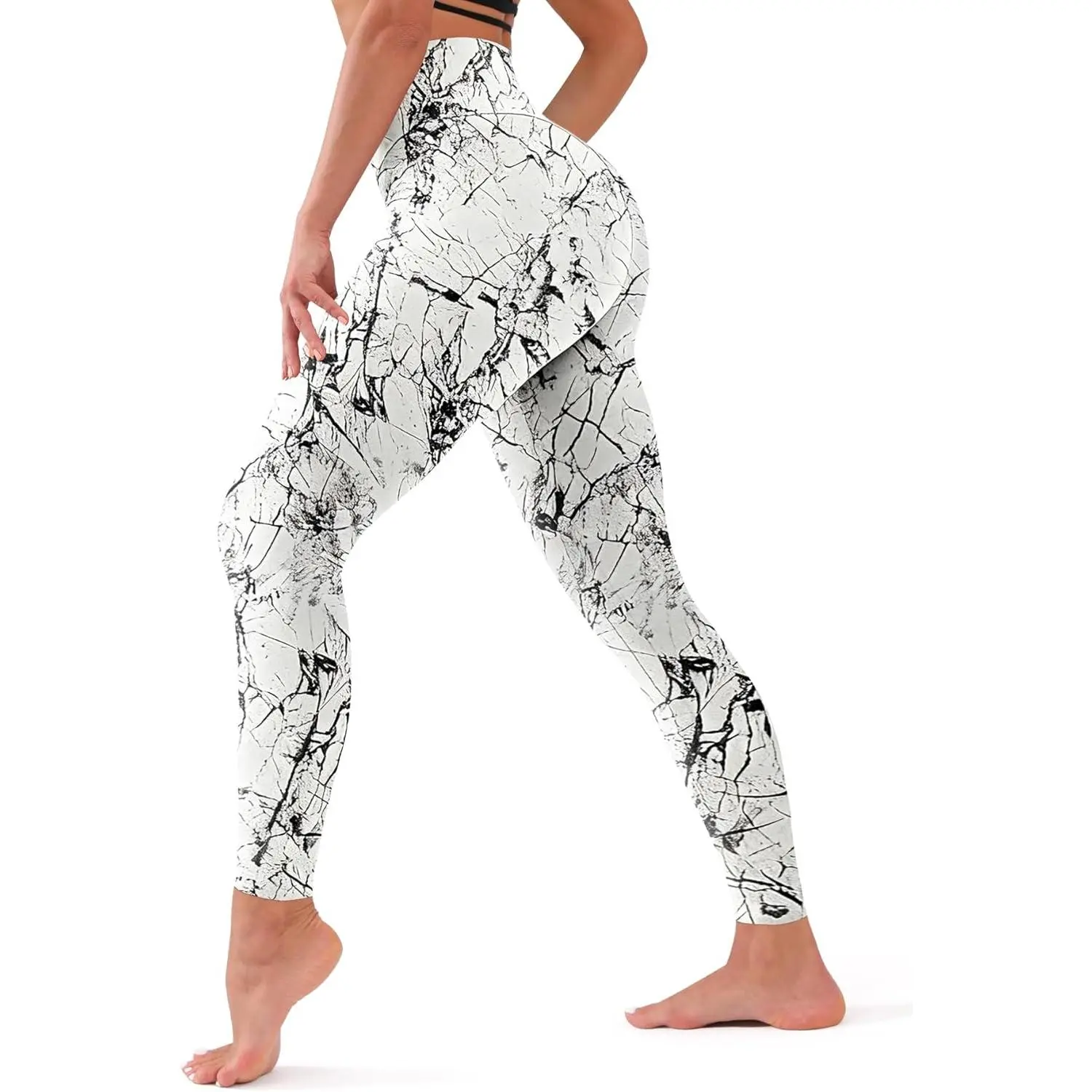 Buttery Soft Leggings for Women, High Waisted Tummy Control Pants - Sporty Chic Opaque Athleisure Wear for Yoga & Workouts, Plus Size, Plus Size Fashion, Womens Fitness, Silky Fabric, Buttery Soft Women's Sports Leggings, Slimming Fit, Body Goals, Sporty