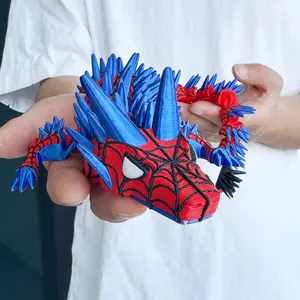 [Upgraded and Reinforced]Spider-Man themed 3D printed dragon