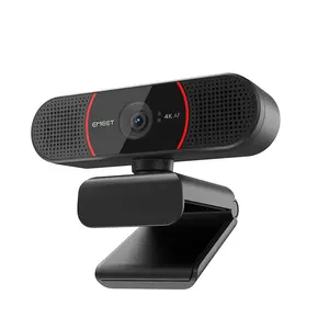 EMEET C960 4K Webcam for PC, 4K UHD Sensor, gaming for Switch 2 camera, Auto Focus, Dual AI Noise-Cancelling Mics, Auto Light Correction, 66° FOV, Plug&Play Webcam with Privacy Cover, Works with Zoom/Teams/Skype/Google, TikTokShopBlackFriday
