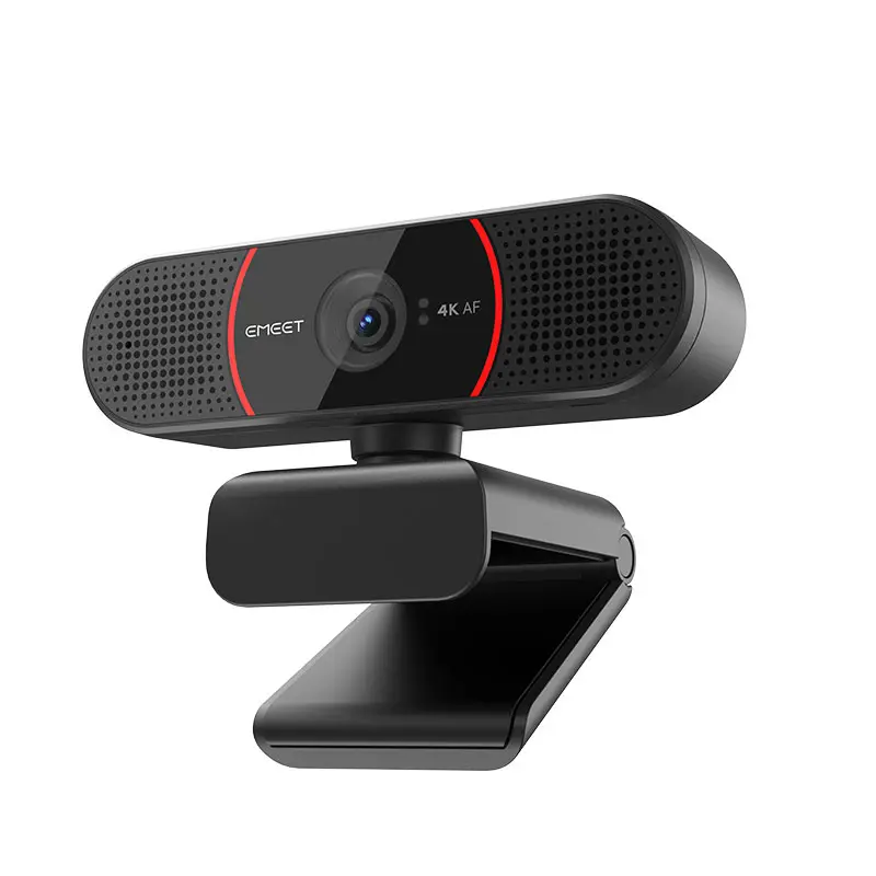 EMEET C960 4K Webcam for PC, 4K UHD Sensor, gaming for Switch 2 camera, Auto Focus, Dual AI Noise Cancelling Mics, Auto Light Correction, 66° FOV, Plug&Play Webcam with Privacy Cover, Works with Zoom/Teams/Skype/Google, TikTokShopBlackFriday, SummerVibes