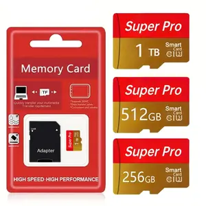 Waterproof Shockproof Micro TF Card with Adapter, Micro SD Data Storage Card for Outdoor Camera, Sports Recorder, Laptop, Phone, Camera Accessories