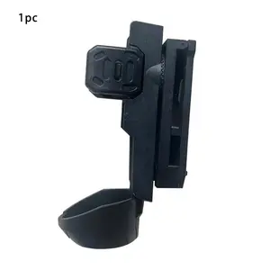 Tactical Flashlight Holster Belt Holder With Lever Side Lock System, 360° Rotatable Torch Carry Pouch Fit For 1"-1.55" Diameter Flashlight Torch Tools