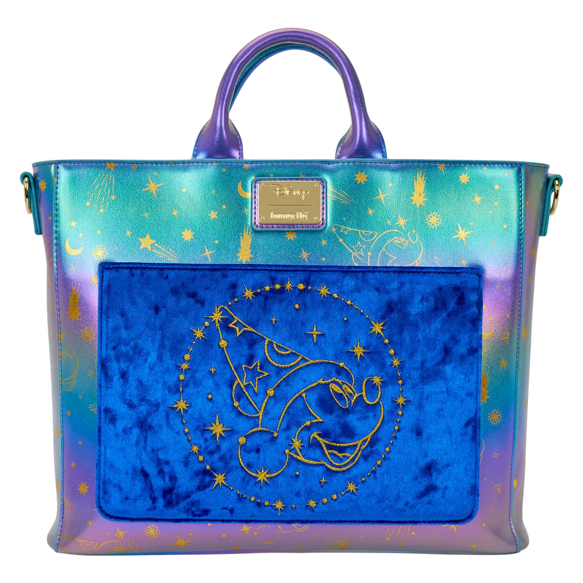 Fantasia Convertible Backpack & Tote Crossbody Bag