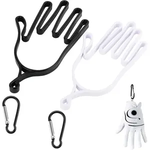 2 count Golf Glove Stretcher Support Frame Holder Keeper Rack Dryer Shaper Tool Accessories for Men Women Golfer Glove Maintenance