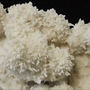 Sparkling Aragonite Crystal Specimen Natural White Mineral Formation for Home Decor and Healing