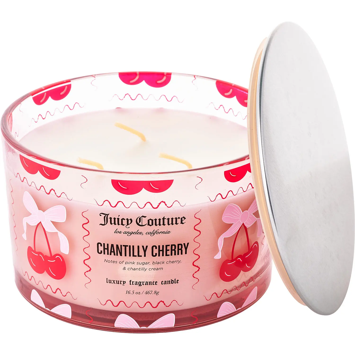 Juicy Couture Chantilly Cherry By Juicy Couture Candle For Unisex