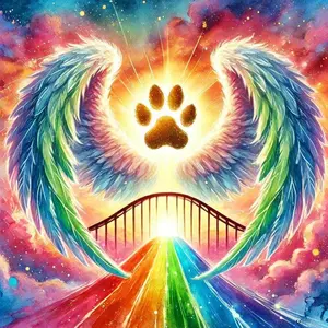 5D DIY Full Drill Round Diamond Painting Kit Rainbow Wings Bridge Mosaic, Canvas DIY Decor, Home Wall Decoration, Perfect for Halloween, Christmas, Independence Day, Birthdays, and Anniversaries Gifts, Handcraft