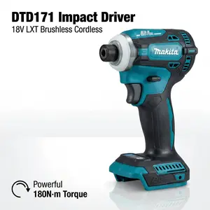 Makita DTD171 brushless drill nut-busting impact wrench high torque screwdriver electric driver