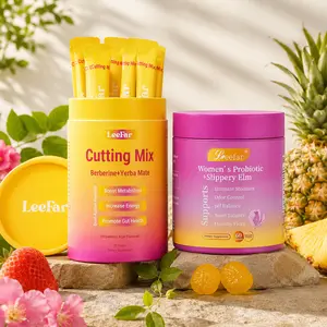 [Live Exclusive] LEEFAR Glow Up Duo — She Juicy Women’s Probiotic + Slippery Elm & Cutti