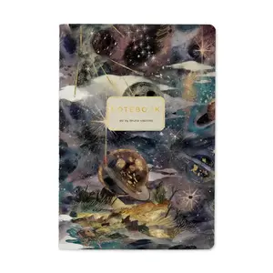 BV by Bruno Visconti A5 Notebook   - Galaxy