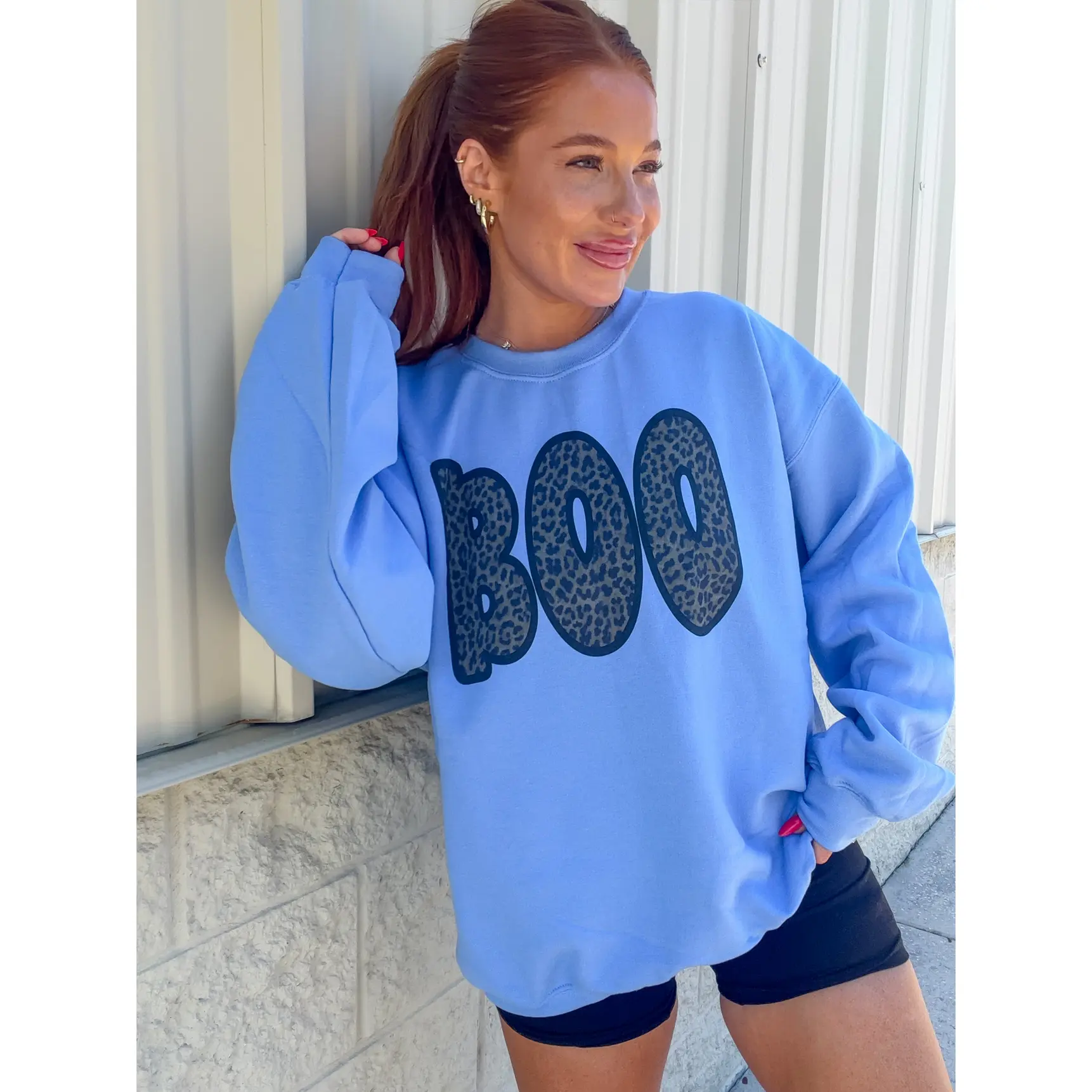 Cheetah Boo Graphic Top