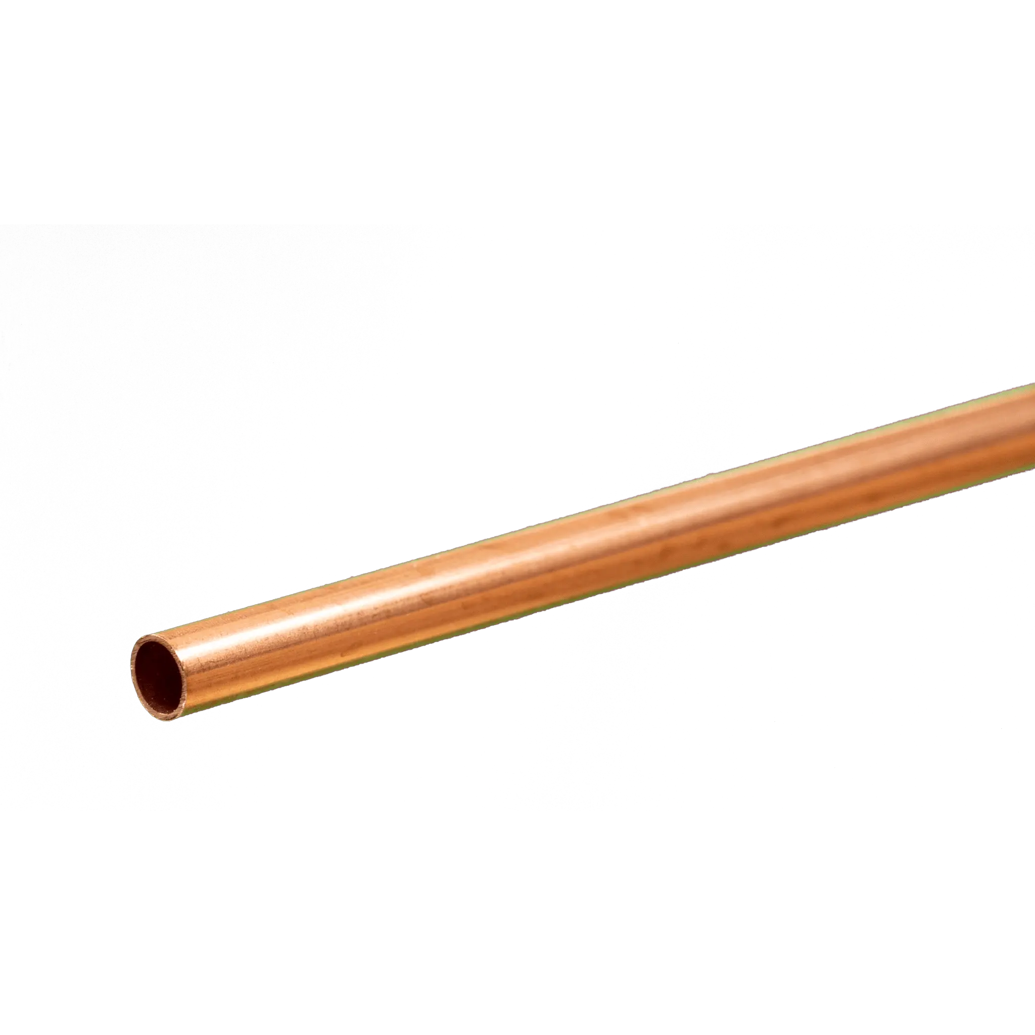 Round Copper Tube: 3/16" OD x 0.014" Wall x 12" Long (1 Piece)