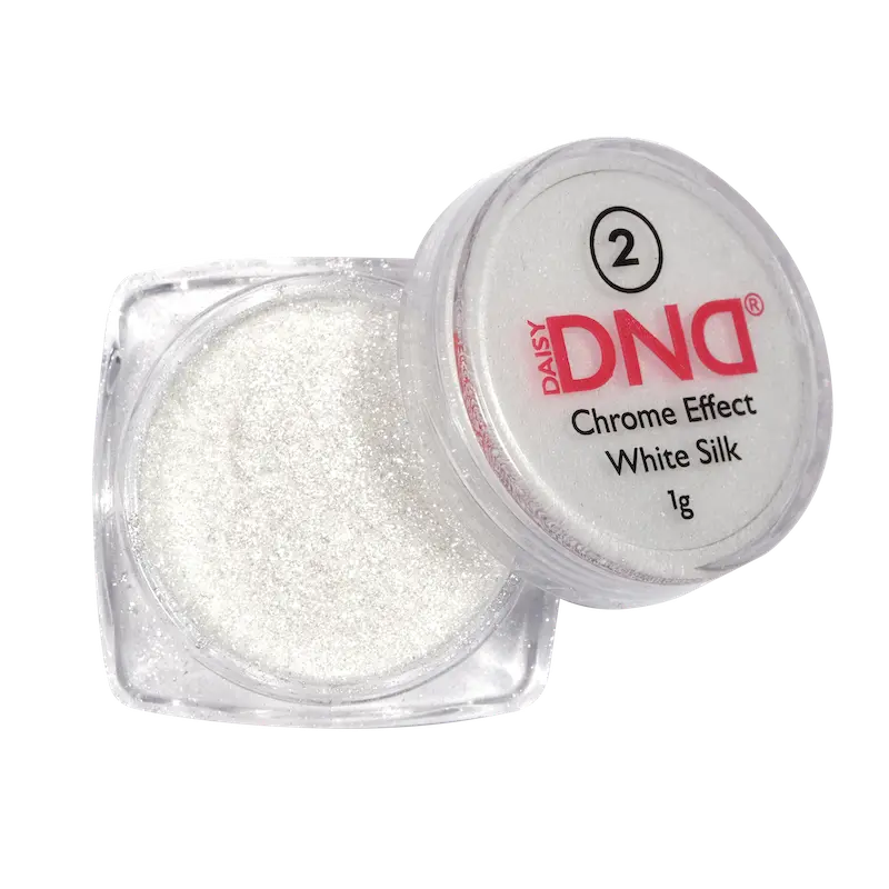DND Chrome Effect - 02 White Silk