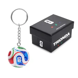 2026 USA Mexico World Cup Soccer Keychain – Premium Gift Box Included, Perfect Fan Souvenir & Collectible Accessory for Soccer Lovers