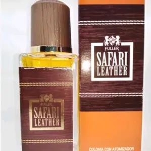 Safari Leather Men's Perfume Cologne Spray for Men Classic, Authentic! New Image! Colonia para Hombre by  Fuller Armand Dupree.. Notes Olfatives Leather-Tabacco-Patchouli y Maderas. 3.4 fl oz Nuevo en caja Sellada.New in sealed Box