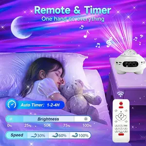 teen room decor，Dynamic Aurora Aurora Starry Sky Projector for Teen Room Decor Ornaments Decoration Romantic Atmosphere Healing and Rela，graduation bouque,mini gifts for coworkerstxing， cool room decor ， home item