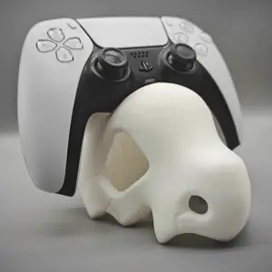 T-Rex Skull Game Controller Stand, 3D Printed Base, Console Accessories, Gaming Accessories, Compatible with Ps4/ps5/switch Pro, Anime Style Desktop Display, Gamer Collection Decor, Gamer Collectible