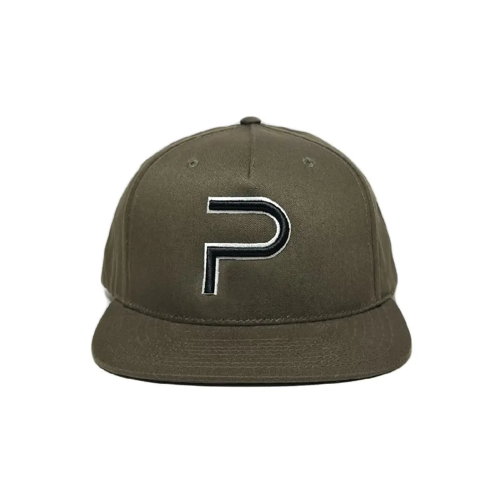5 Panel Snapback - Dark Loden
