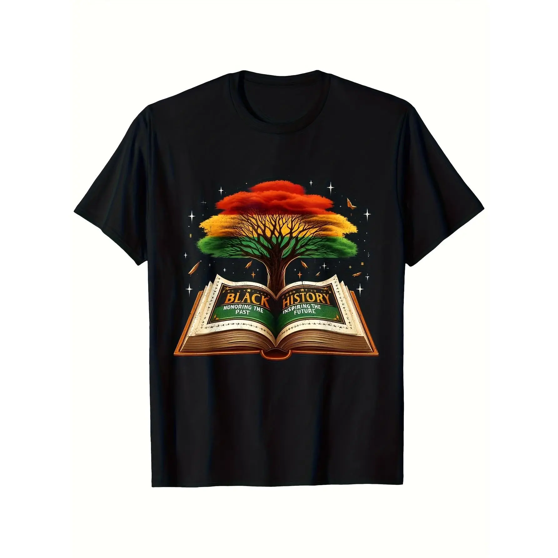 black history african american history black history month t shirt fashion shirt 180g heavyweight t shirts for men women mom friends black crewneck short sleeve s xxxl regular fit faEveryday Sportswear |   Playful Print Tshirt |   Comfortable Fit