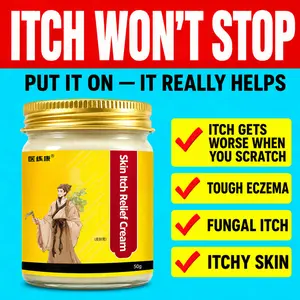 Antibacterial Anti-itch Ointment — Relieves Skin Itching, Topical Repair Cream for Eczema Redness and Bumps