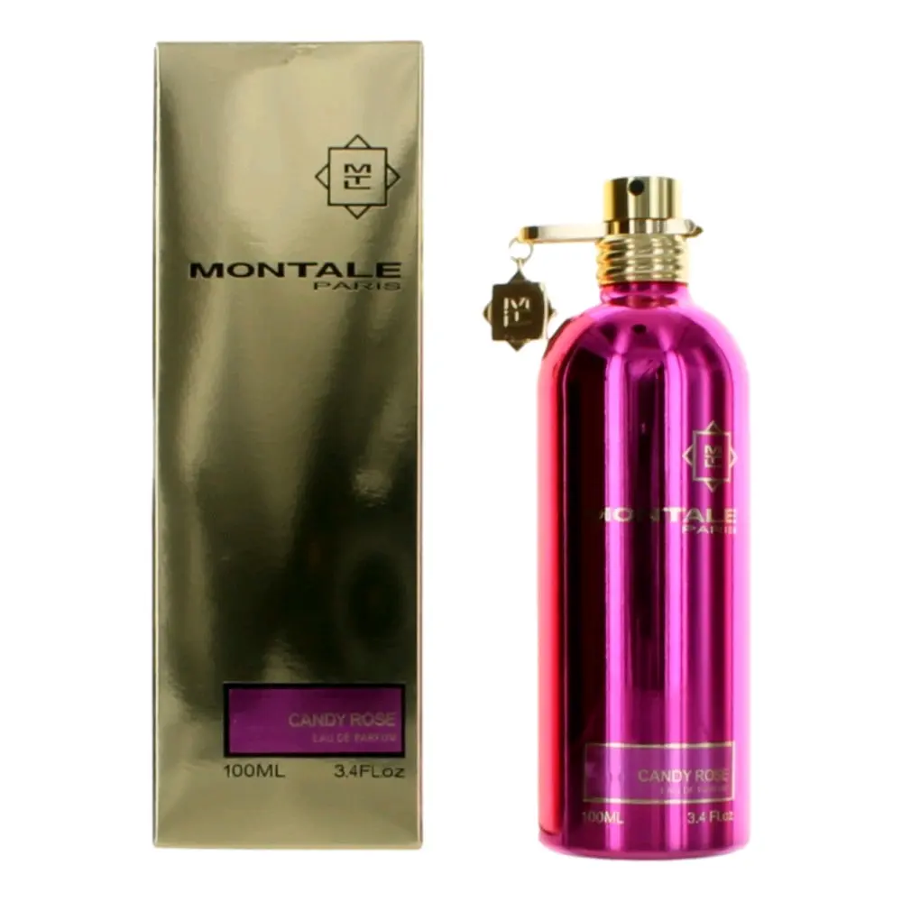 Montale Candy Rose by Montale, 3.4 oz EDP Spray for Women, Vanilla, Perfumes, 3.4Oz, Signature Scent, Women's Fragrance, Vanilla Scents, 3.4 Fl Oz