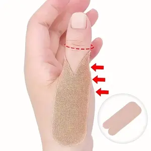 50 Pieces Self-Adhesive Finger Wrist Patches, Elastic Sports Care Tape, Protect Thumb, Fingers, Toes Joints, 1 Roll