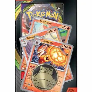 Pokémon Perfect Order Blister Pack Featuring Scorbunny Raboot Cinderace & Snorlax Cards for Collectors