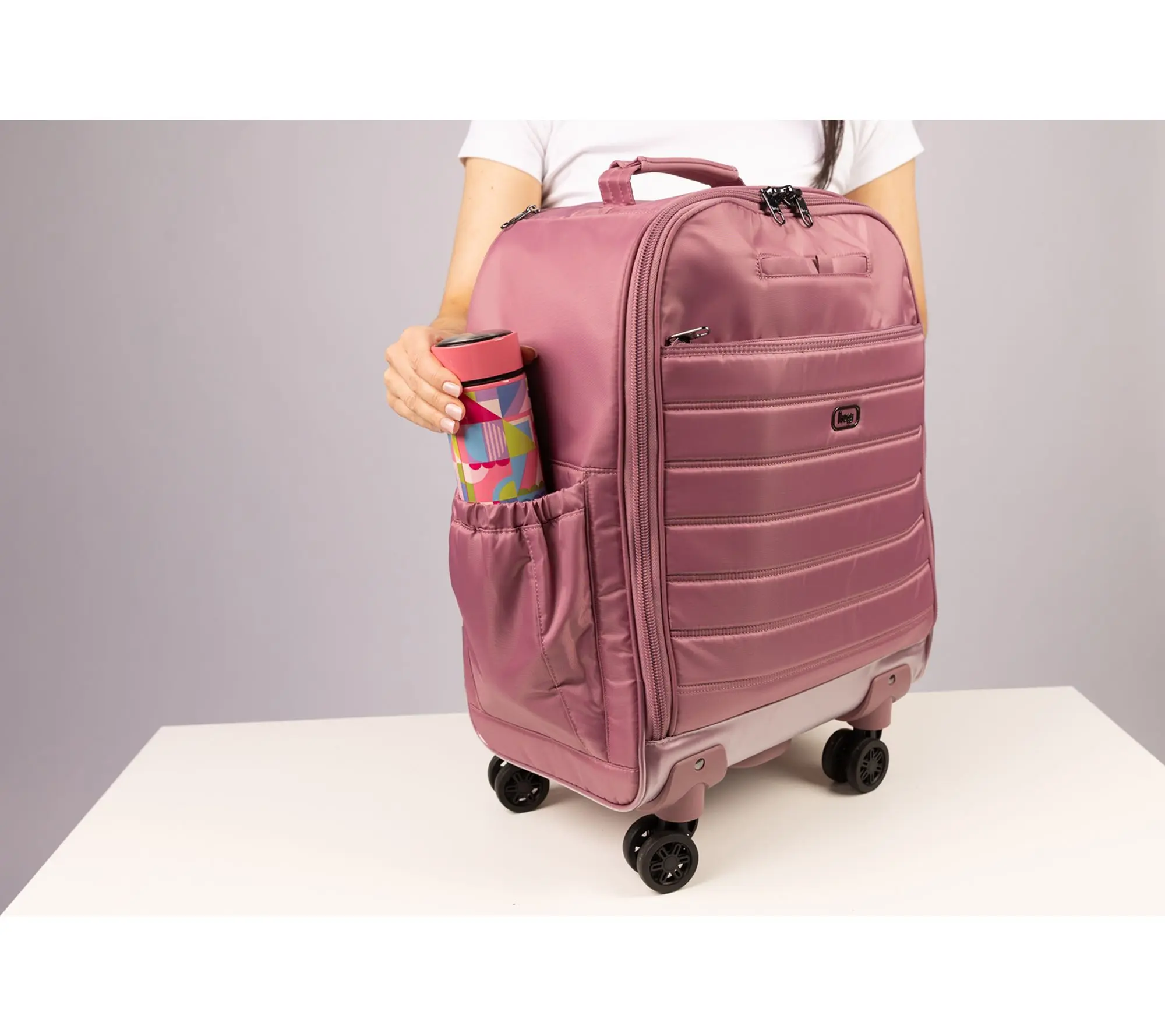 Lug Soft-Sided Quilted Travel Carry On-Porter Wheelie 2