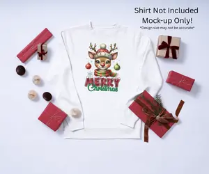 Christmas DTF Transfer Sheets -  DTFs for Tees, Hoodies, and Gifts - Heat-Press Ready