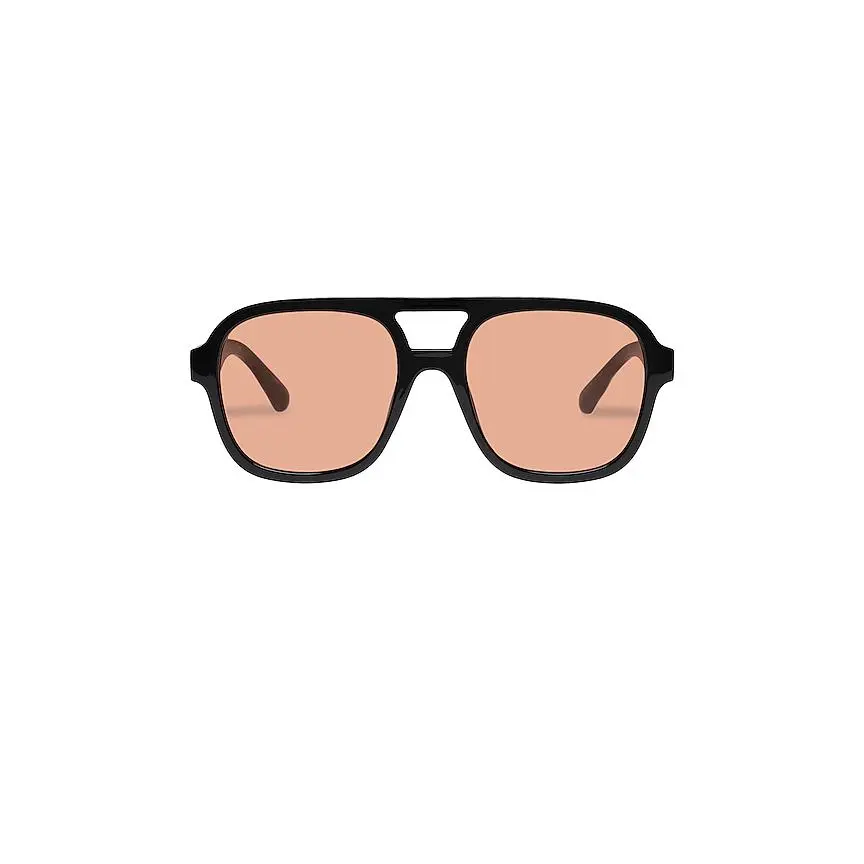 AIRE Whirlpool Sunglasses in Black & Tan Tint
