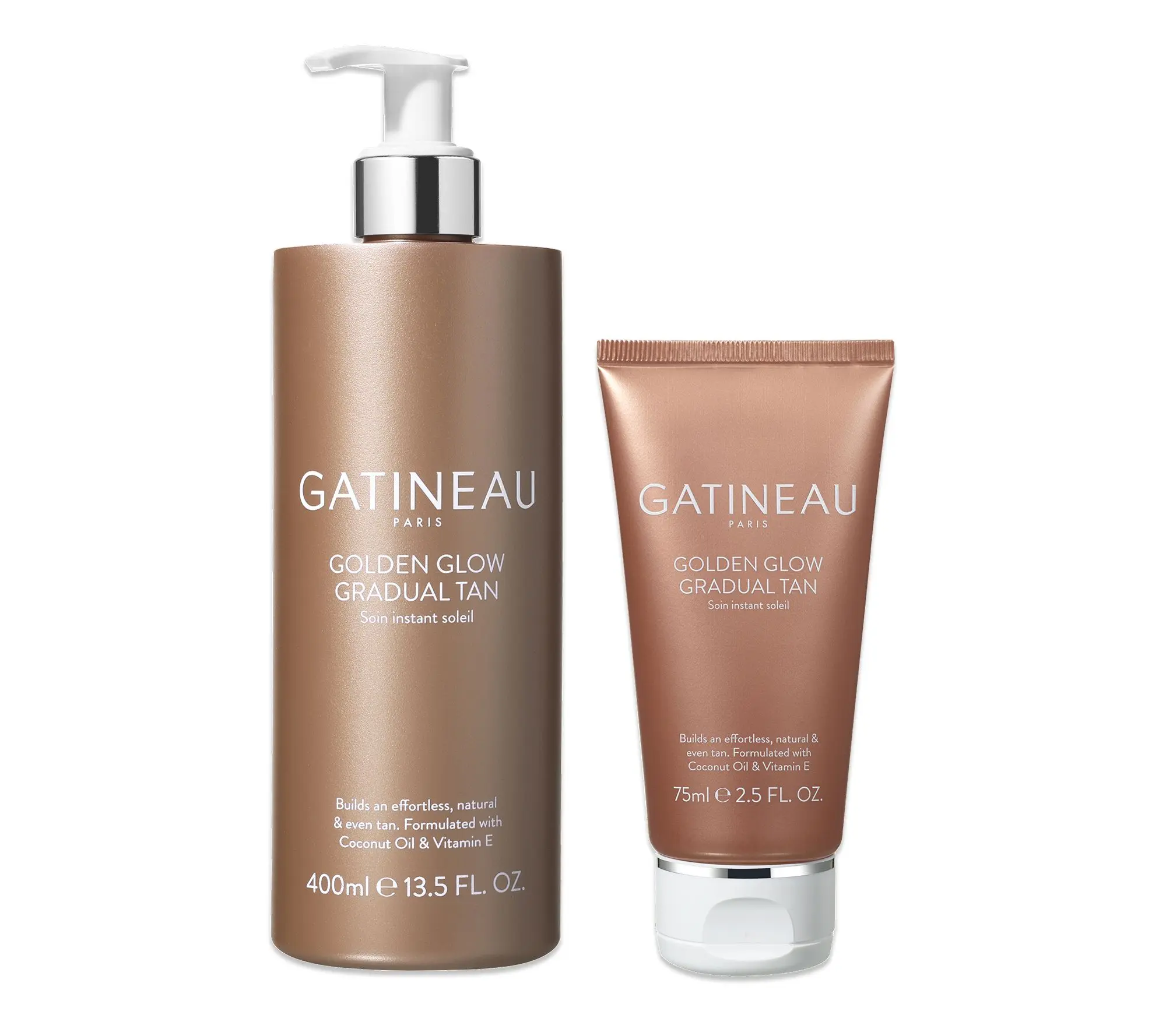 Gatineau Golden Glow Gradual Tan Home & Away 2-Piece Kit