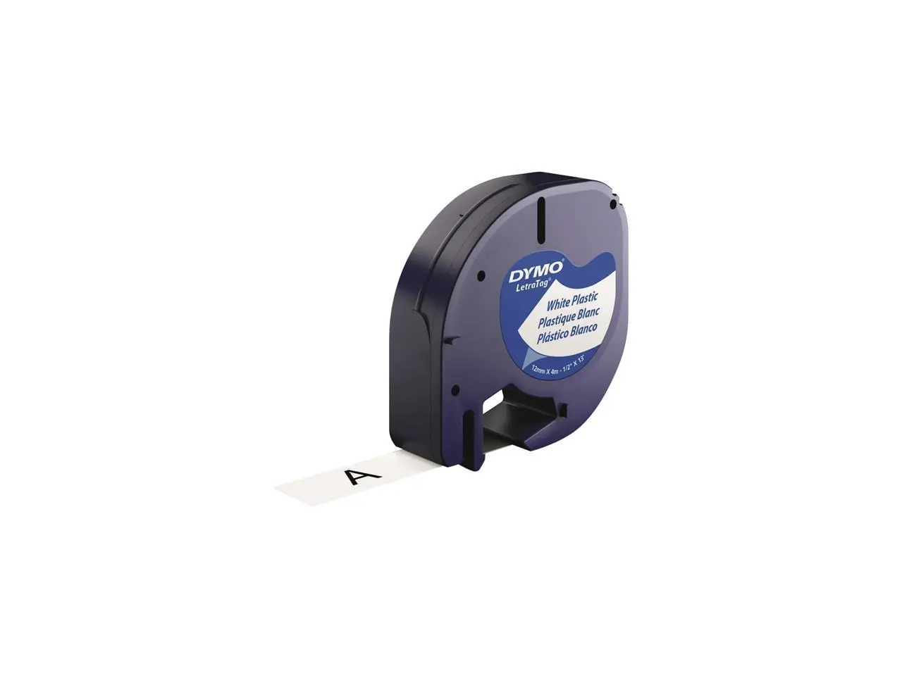 Dymo LetraTag Labelmaker 1/2" Plastic Labels