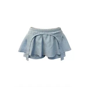 Blue Gingham Garter Skort Blue Gingham Garter Skort