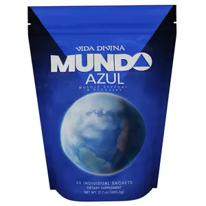 Mundo Azul – BCAA + Creatine for Muscle Support & Recovery Supplement by Vida Divina