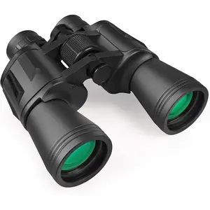 Binoculars for Adults High Powered, Military Compact HD Professional/Daily Waterproof 20x50 Binoculars for Bird Watching Travel Hunting Football Games Stargazing with Carrying Case & Strap