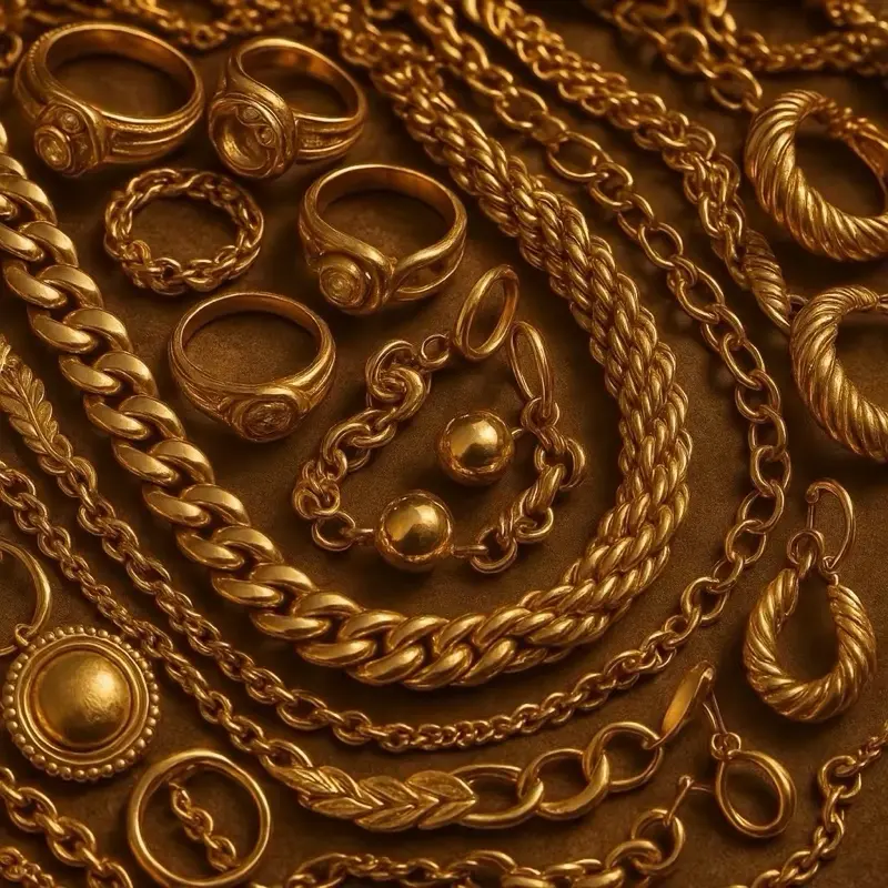 Bracelets Box-Bracelets mix sizes mix styles 14k gold plated